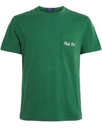 Polo Ralph Lauren - Cotton Logo Custom Slim-Fit T-Shirt - Lyst