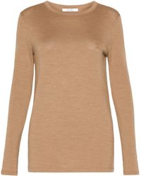 Max Mara - Stretch-Virgin Wool Sweater - Lyst