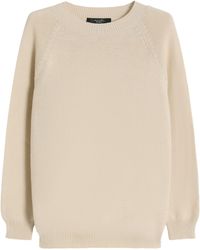 Weekend by Maxmara - Cotton Knitted Sweater - Lyst
