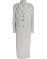 Jean Paul Gaultier - Double-Layer Longline Coat - Lyst