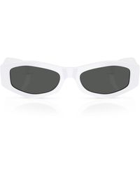 Versace - Irregular Sunglasses - Lyst
