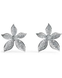BeeGoddess - And Diamond Secret Garden Gloria Earrings - Lyst
