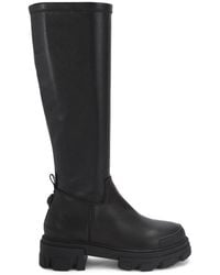 Kurt Geiger - Leather Stomp Sock Knee-High Boots 50 - Lyst