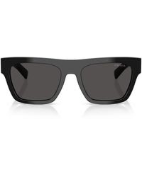 Prada - Acetate Rectangular Sunglasses - Lyst