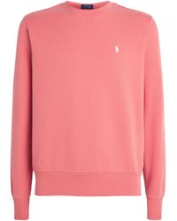 Polo Ralph Lauren - Cotton Loopback Fleece Sweatshirt - Lyst