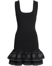 Sandro - Knit Studded Mini Dress - Lyst