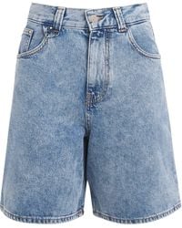 Claudie Pierlot - Denim Bermuda Shorts - Lyst