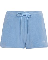 Hunza G - Cotton Terry Towelling Shorts - Lyst