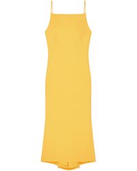 Givenchy - Sliced Kick-Back Midi Dress - Lyst