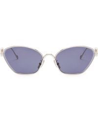 Loewe - Anagram Hexagonal Sunglasses - Lyst