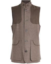 James Purdey & Sons - Wool-Cashmere Tweed Gilet - Lyst