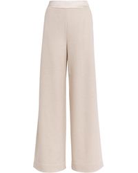 Agnona - Cashmere-Wool Tessa Trousers - Lyst