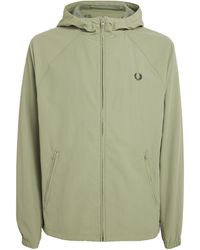 Fred Perry - Shell Taslan Hooded Jacket - Lyst
