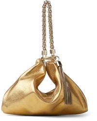 Jimmy Choo - Metallic Callie Clutch Bag - Lyst