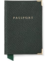 Aspinal of London - Leather Passport Cover - Lyst