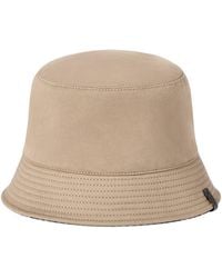 Brunello Cucinelli - Cotton-Linen Reversible Bucket Hat - Lyst