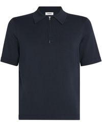 Sandro - Half-Zip Polo Shirt - Lyst