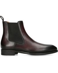 Magnanni - Suede Madison Chelsea Boots - Lyst