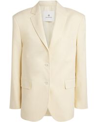 Anine Bing - Single-Breasted Quinn Blazer - Lyst