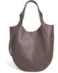 Longchamp - Extra Large Leather Le Foulonné Top-Handle Bag - Lyst