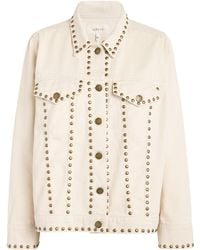 The Great - The Studded Denim Jacket - Lyst