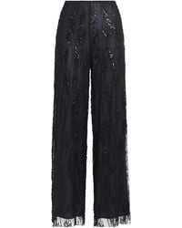 STAUD - Embellished Jayden Trousers - Lyst