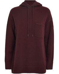 Max Mara - Wool-Cashmere Knitted Hoodie - Lyst