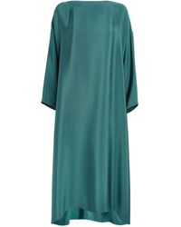 Eskandar - Silk A-line Midi Dress - Lyst