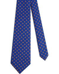 dunhill - Mulberry Silk Printed Tie - Lyst