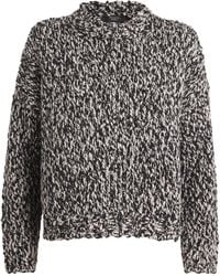 Weekend by Maxmara - Virgin Wool-Blend Chiné Sweater - Lyst