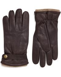 Dents - Deerskin-Cashmere Gloucester Gloves - Lyst