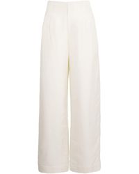 STAUD - Pierre Wide-Leg Trousers - Lyst
