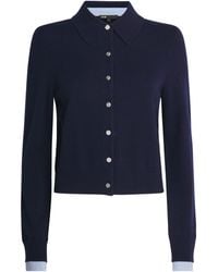 Maje - Wool-Cashmere Cardigan - Lyst