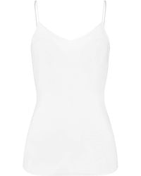 Hanro - Cotton Seamless Padded Camisole - Lyst