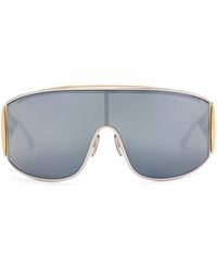 Loewe - Metal Speed Shield Sunglasses - Lyst