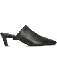 TOTEME - Soft Nappa Heeled Mules 55 - Lyst