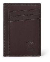 Brunello Cucinelli - Leather Card Holder - Lyst