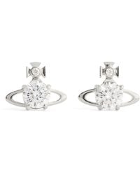 Vivienne Westwood - Embellished Reina Stud Earrings - Lyst