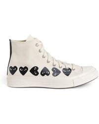 COMME DES GARÇONS PLAY - X Converse Heart Chuck Taylor All Star '70 High-Top Sneakers - Lyst