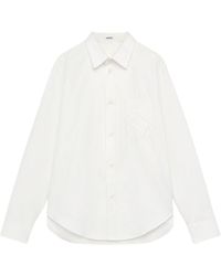 Loewe - Anagram-patch Shirt - Lyst