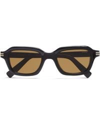 Zegna - Acetate Foliage Sunglasses - Lyst