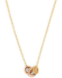 Spinelli Kilcollin - Yellow Gold, Rose Gold And Diamond Chain Necklace - Lyst