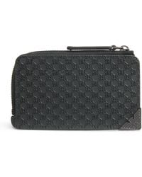 Emporio Armani - Leather Zip-Up Card Holder - Lyst