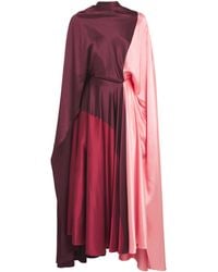 ROKSANDA - Silk Satin Andromeda Maxi Dress - Lyst