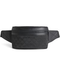 Emporio Armani - Jacquard Logo Belt Bag - Lyst