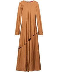 MAX&Co. - Silk-Blend Maxi Dress - Lyst