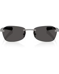 Moncler - Orris Irregular Rectangle Sunglasses - Lyst