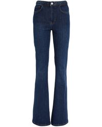 FRAME - Braided Le High Flare Jeans - Lyst
