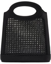 Malone Souliers - Mini Satin-Mesh Aura Tote Bag - Lyst
