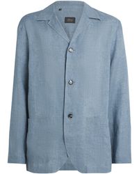 Brioni - Linen Overshirt - Lyst